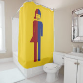 Ladyboy/Tomboy Toilet ⚠ Thai Sign ⚠ Douchegordijn (In situ)