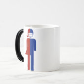 Ladyboy/Tomboy Toilet ⚠ Thai Sign ⚠ Magische Mok (Voorkant links)