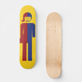 Ladyboy/Tomboy Toilet ⚠ Thai Sign ⚠ Skateboard (Voorkant)