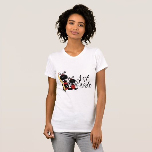 Ladybug 1st Grade Tshirts en Gifts (Voorkant volledig)