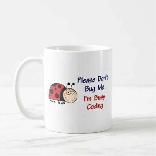 Ladybug-2 Medical Coder Koffiemok (Links)