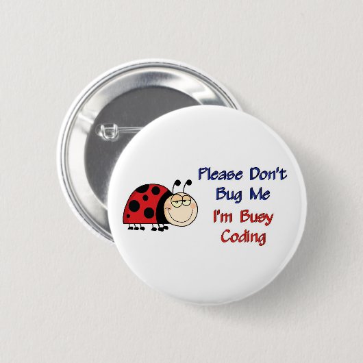 Ladybug-2 Medical Coder Ronde Button 5,7 Cm (Voorkant /achterkant)
