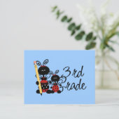 Ladybug 3rd Grade Tshirts en cadeaus Briefkaart (Staand voorkant)