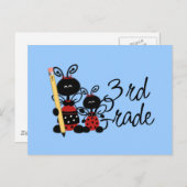 Ladybug 3rd Grade Tshirts en cadeaus Briefkaart (Voorkant / Achterkant)