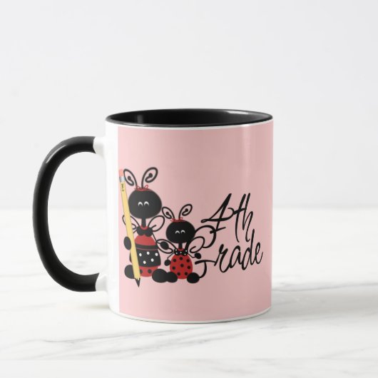 Ladybug 4th Grade Tshirts en Gifts Mok (Links)