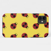 Ladybug 60s retro cool red yellow Case-Mate iPhone case (Achterkant (horizontaal))