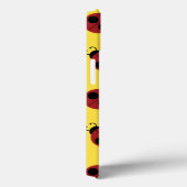 Ladybug 60s retro cool red yellow Case-Mate iPhone case (Achterkant / Rechts)