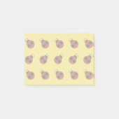 Ladybug 60s retro cool red yellow post-it® notes (Voorkant)