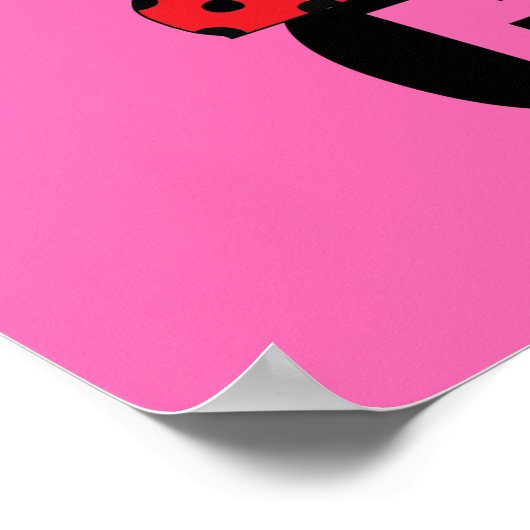 LADYBUG Aangepast Poster (Hoek)