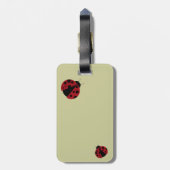 ladybug-afbeelding bagagelabel (Achterkant verticaal)