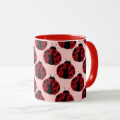 ladybug-afbeelding mok (Voorkant rechts)