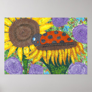 Ladybug Aftermiddags-Poster Poster