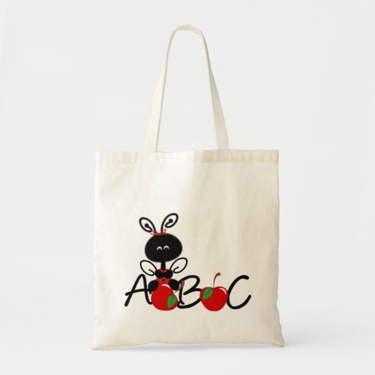 Ladybug Alphabet Canvas tas leraar (Voorkant)