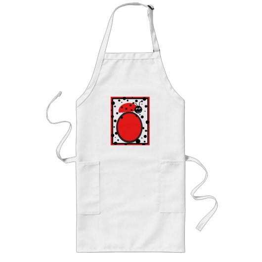 Ladybug Apron Lang Schort (Voorkant)