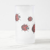 Ladybug Art Beer Mok Beer Glass Ladybug Cups (Center)