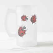 Ladybug Art Beer Mok Beer Glass Ladybug Cups (Links)