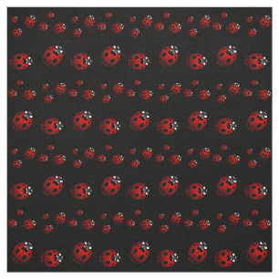 Ladybug Art Fabric Ladybird Fabric Cotton of Poly Stof