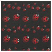 Ladybug Art Fabric Ladybird Fabric Cotton of Poly Stof (Close Up)