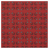 Ladybug Art Fabric Ladybird Fabric Cotton of Poly Stof (Close Up)