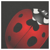 Ladybug Art Fabric Ladybird Fabric Cotton of Poly Stof (Close Up)