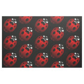 Ladybug Art Fabric Ladybird Fabric Cotton of Poly Stof (Fat Quarter)