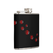 Ladybug Art Flask Custom Ladybug Drink Flask Heupfles (Rechts)