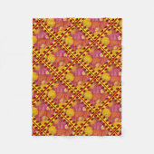 Ladybug Art Fleece Deken (Voorkant)