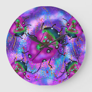 LADYBUG ART GROTE KLOK