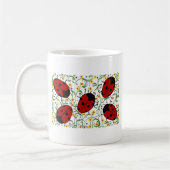 Ladybug Art Koffiemok (Links)