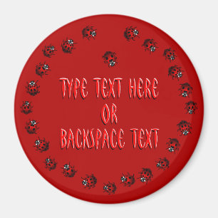 Ladybug Art Magnet Custom Ladybug Koelkast Magnete