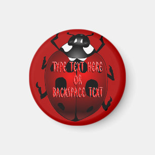 Ladybug Art Magnet Custom Ladybug Koelkast Magnete