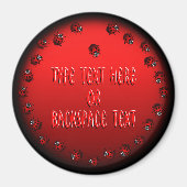 Ladybug Art Magnet Custom Ladybug Koelkast Magnete (Voorkant)