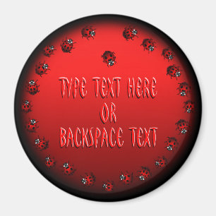 Ladybug Art Magnet Custom Ladybug Koelkast Magnete