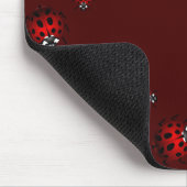 Ladybug Art Mousepad Bug Keepomwille Ladybug Gifts Muismat (Hoek)