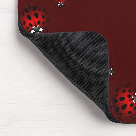 Ladybug Art Mousepad Bug Keepomwille Ladybug Gifts Muismat (Hoek)