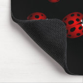 Ladybug Art Mousepad Bug Keepomwille Ladybug Gifts Muismat (Hoek)