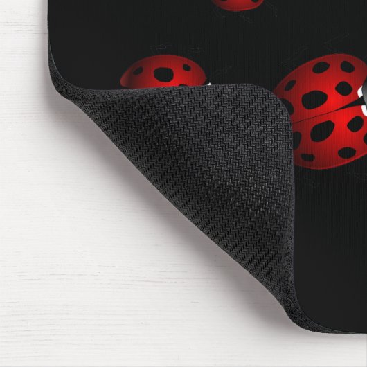 Ladybug Art Mousepad Bug Keepomwille Ladybug Gifts Muismat (Hoek)