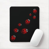 Ladybug Art Mousepad Bug Keepomwille Ladybug Gifts Muismat (Met muis)