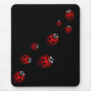 Ladybug Art Mousepad Bug Keepomwille Ladybug Gifts Muismat
