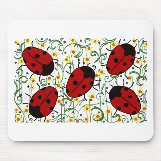 Ladybug Art Muismat (Voorkant)