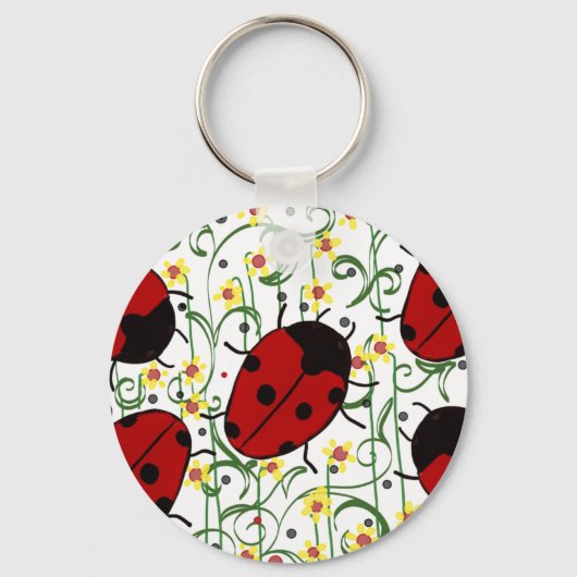 Ladybug Art Sleutelhanger (Voorkant)