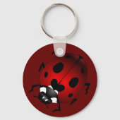 Ladybug Art Sleutelhanger Bug Keepomwille Ladybug (Voorkant)