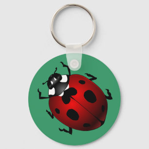 Ladybug Art Sleutelhanger Bug Keepomwille Ladybug 