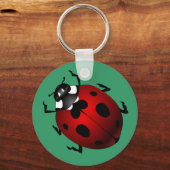 Ladybug Art Sleutelhanger Bug Keepomwille Ladybug (Voorkant)