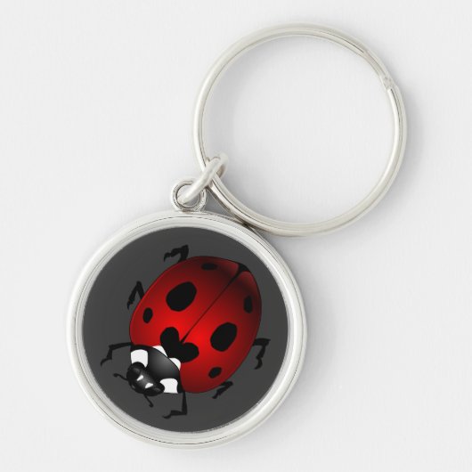 Ladybug Art Sleutelhanger Bug Keepomwille Ladybug (Voorkant)
