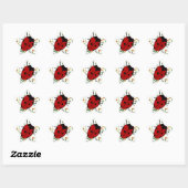Ladybug Art Ster Sticker (Vel)
