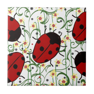 Ladybug Art Tegeltje