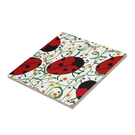 Ladybug Art Tegeltje (Zijkant)