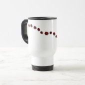 Ladybug Art Travel Mug Gifts Ladybug Mokken (Voorkant links)