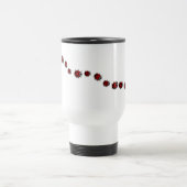 Ladybug Art Travel Mug Gifts Ladybug Mokken (Center)